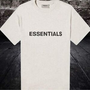 Essentials Men's Off-White Tee